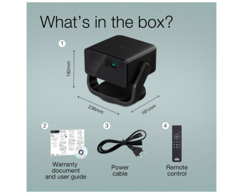 Проектор Epson EF-22B (V11HB38140)