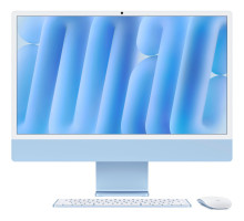 Комп'ютер Apple 24" iMac Retina 4.5K / Apple M4 (8-c/CPU, 8-c/GPU), 16, 256, Blue (MWUF3UA/A)