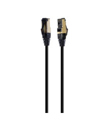 Патч-корд 7.5м, S/FTP, cat 8, литий, 50u", CU, AWG 27, LSZH, black Cablexpert (PP8-LSZHCU-BK-7.5M)
