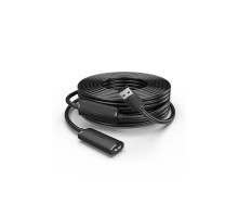 Дата кабель USB 2.0 AM/AF 10.0m Active black Vention (CBKBL)