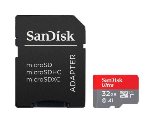 Карта пам'яті SanDisk 32GB microSDHC class 10 UHS-I A1 (SDSQUA4-032G-GN6IA) Карта пам'яті SanDisk 32GB microSDHC class 10 UHS-I A1 (SDSQUA4-032G-GN6IA)