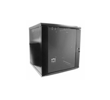 Шафа настінна Hypernet 12U 19" 600x600 (WMNC66-12U-FLAT-BLACK)