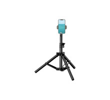 Штатив RTAKO ZJ-ZB01 55CM Matte Finish Carbon Steel Tripod Black (6930539528246)
