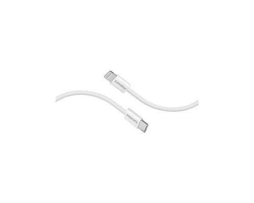 Дата кабель USB-C to Lightning 1.2m Promate (ecoline-ci120.white)