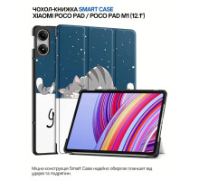 Чохол до планшета BeCover Smart Case Xiaomi Poco Pad / Poco Pad M1 (12.1") Good Night (711562)