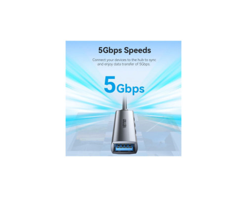 Концентратор VENTION USB 3.0 to1xUSB 3.0 + 3xUSB 2.0 gray (CKOHB)