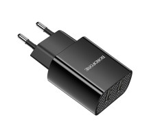Зарядний пристрій BOROFONE BA53A 2xUSB 10.5W black (6931474739131)