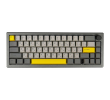 Клавіатура Epomaker EK68 65 Flamingo Switch Hot-Swap RGB Wireless/Bluetooth/USB UA Black (EK68-B-F)