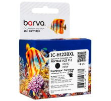 Картридж Barva HP 123XL black/F6V19AE, 14 мл (IC-H123BXL)