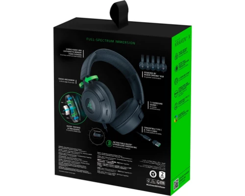Навушники Razer Kraken V4 X Black (RZ04-05180100-R3M1) Навушники Razer Kraken V4 X Black (RZ04-05180100-R3M1)
