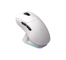 Мишка Ajazz AJ179PRO Wireless/Bluetooth/USB Charging Dock White (AJ179-PRO-W)