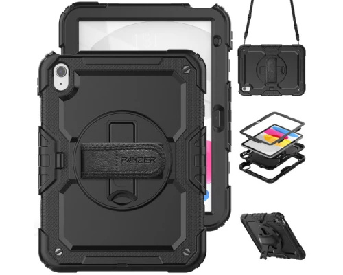 Чохол до планшета Armorstandart Panzer iPad 10.9 2024 / 2022 Black (ARM82525) Чохол до планшета Armorstandart Panzer iPad 10.9 2024 / 2022 Black (ARM82525)
