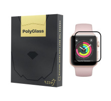 Скло захисне iLera PolyGlass Apple Watch 7 38 mm (ILAWPG06)