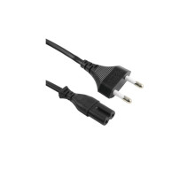 Кабель живлення C7 3.0m 0.5mm2 Merlion (PC-184/2 CEE7/16-C7-CCA30)