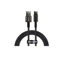 Дата кабель USB 2.0 AM to USB-C 1.0m 100W black Baseus (CAWJ000001)