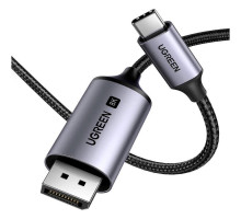 Кабель мультимедійний USB-C to DisplayPort M 2.0m 8K CM556 black Ugreen (25158)