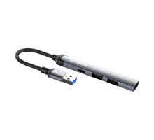 Концентратор ColorWay USB-A 4-в-1 USB2.0х3/USB3.0 (CW-HUB05)
