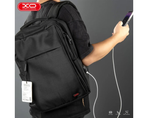 Рюкзак для ноутбука XO 17" CB02 black (CB02-17.black)