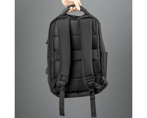 Рюкзак для ноутбука XO 17" CB02 black (CB02-17.black)