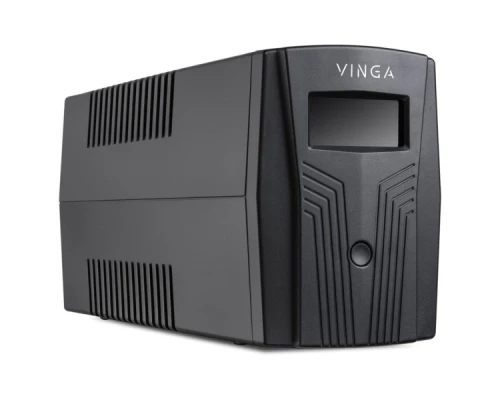 Пристрій безперебійного живлення Vinga LCD 1200VA plastic case with USB (VPC-1200PU) Пристрій безперебійного живлення Vinga LCD 1200VA plastic case with USB (VPC-1200PU)