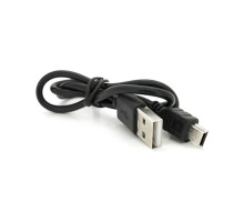 Дата кабель USB 2.0 AM to Mini 5P 0.4m black Voltronic (YT-C/AM-0.4MnB/21040)