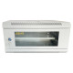 Шафа настінна GEAR 4U 19" 600x600x240 мм, + полка 19", grey (GWMSN-4U-600-600G)