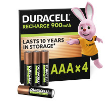 Акумулятор Duracell AAA HR03 900mAh * 4 (5005015)