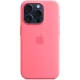Чохол до мобільного телефона Apple iPhone 15 Pro Silicone Case with MagSafe - Pink,Model A3125 (MWNJ3ZM/A)