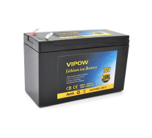 Батарея до ДБЖ Vipow 12V - 10Ah Li-ion (VP-12100LI)