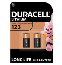 Батарейка Duracell CR 123 / DL 123 * 2 (5002979)