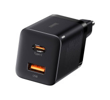 Зарядний пристрій Baseus Super Si Pro Quick Charger C+U 30W black (CCSUPP-E01)