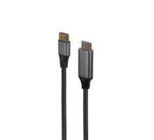 Кабель мультимедійний DisplayPort to HDMI 1.8m 4K 60Hz Cablexpert (CC-DP-HDMI-4K-6)