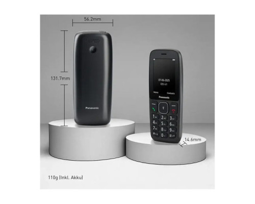 Мобільний телефон Panasonic KX-TF400 Black (KX-TF400EXB)