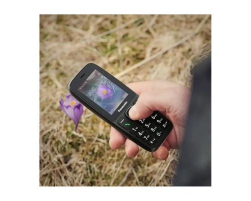 Мобільний телефон Panasonic KX-TF400 Black (KX-TF400EXB)