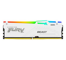 Модуль пам'яті для комп'ютера DDR5 16GB 5600 MHz Beast White RGB Kingston Fury (ex.HyperX) (KF556C36BWEA-16)