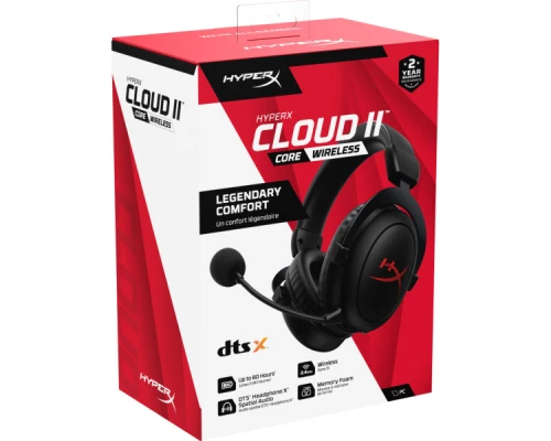 Навушники HyperX Cloud II Core Wireless Black (6Y2G8AA) Навушники HyperX Cloud II Core Wireless Black (6Y2G8AA)