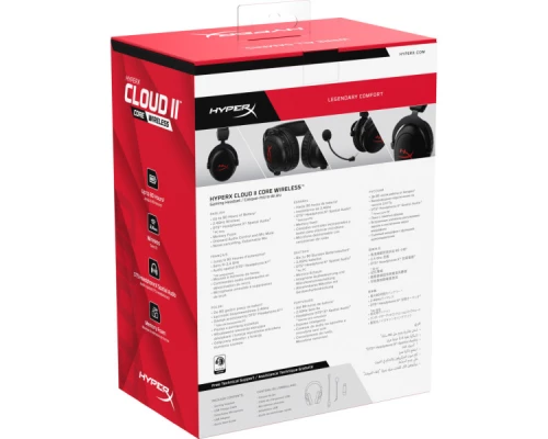 Навушники HyperX Cloud II Core Wireless Black (6Y2G8AA) Навушники HyperX Cloud II Core Wireless Black (6Y2G8AA)