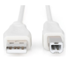 Кабель для принтера USB 2.0 AM/BM 3.0m Digitus (AK-300102-030-E)