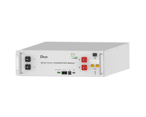 Батарея LiFePo4 Deye SE-G5.1 Pro, 51.2V - 100Ah (SE-G5.1 Pro-B) Батарея LiFePo4 Deye SE-G5.1 Pro, 51.2V - 100Ah (SE-G5.1 Pro-B)