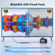 Кабель мультимедійний HDMI M to HDMI mini M 1.0m 8K HD163 black Ugreen (15514)