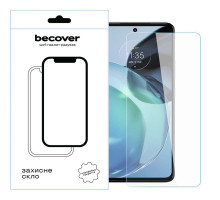 Скло захисне BeCover Motorola Moto G52/G82 3D Crystal Clear Glass (709736)