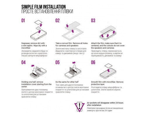 Плівка захисна Armorstandart Anti-Blue Xiaomi Redmi Note 12 Pro 4G (ARM73094)