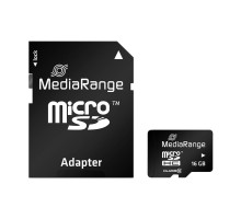 Карта пам'яті Mediarange 16GB microSD class 10 (MR958)