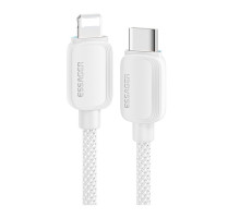 Дата кабель USB-C to Lightning 2.0m 20W white Essager (EXCTL-WLA02-P)
