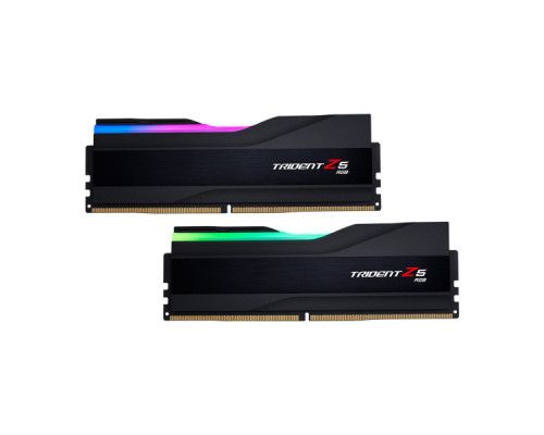 Модуль пам'яті для комп'ютера DDR5 48GB (2x24GB) 8000 MHz Trident Z5 RGB Black G.Skill (F5-8000J4048F24GX2-TZ5RK)