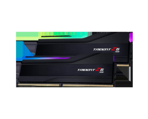 Модуль пам'яті для комп'ютера DDR5 48GB (2x24GB) 8000 MHz Trident Z5 RGB Black G.Skill (F5-8000J4048F24GX2-TZ5RK)