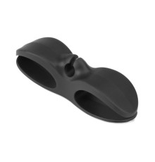 Тримач для кабелю OfficePro CM001B, клейка основа, black (CM001B)