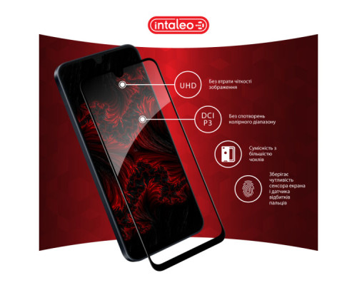 Скло захисне Intaleo Full Glue Samsung A16 Black (1283126598715)