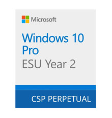 Операційна система Microsoft Windows 10 ESU Year 2 (2026 - 2027) Extended Security Updates (ESU) (DG7GMGF0SSGZ_0001)