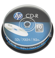 Диск CD HP CD-R 700MB 52X 10шт Spindle (69308/CRE00019-3)